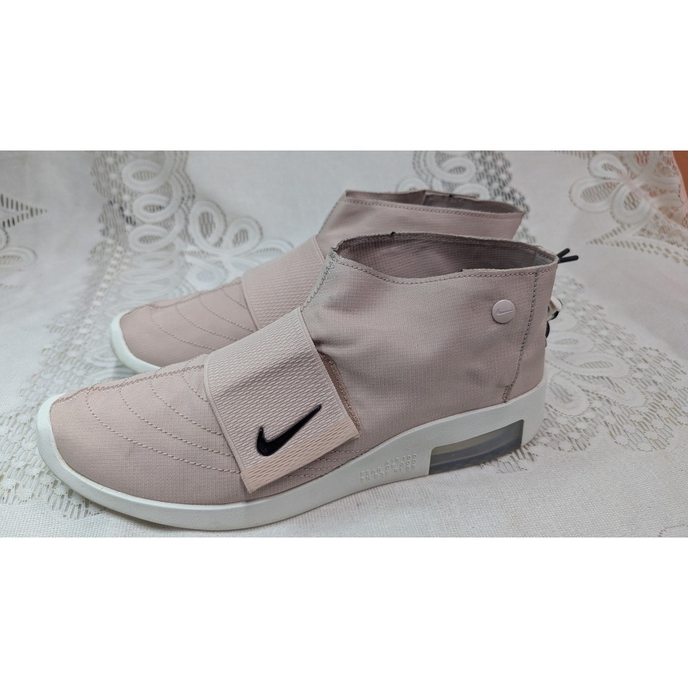 Nike Air Fear of God Moccasin Particle Beige AT8086-200 Mens 10 Wmns 11.5